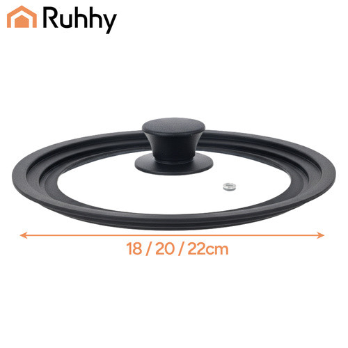Szilikon fedő 3 az 1-ben 18/20/22cm Ruhhy 25563