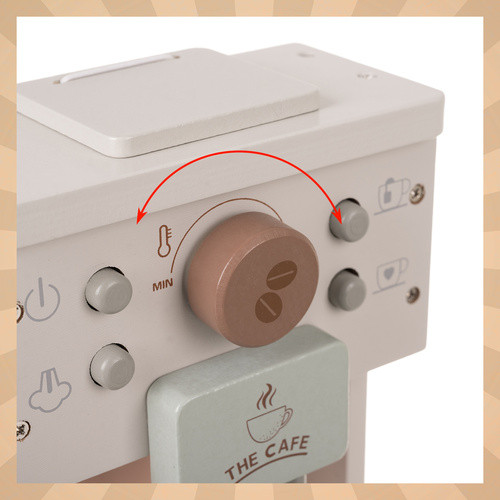 Fa kávéfőző gyerekeknek Kruzzel 26512