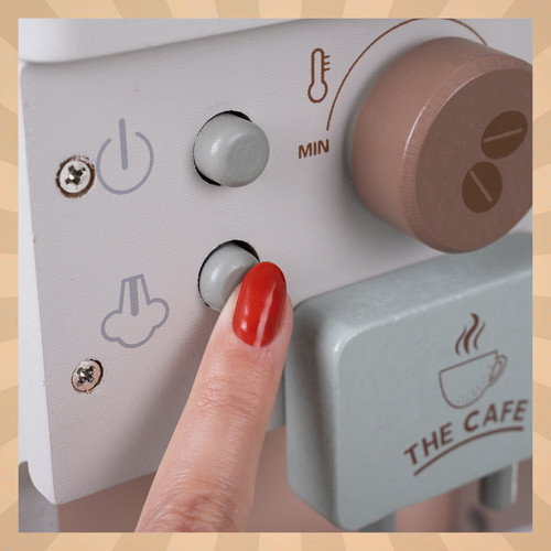 Fa kávéfőző gyerekeknek Kruzzel 26512