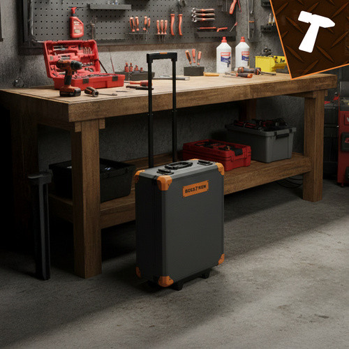 Bigstren szerszámkészlet bőröndben, 1000 részes, profi kivitel 