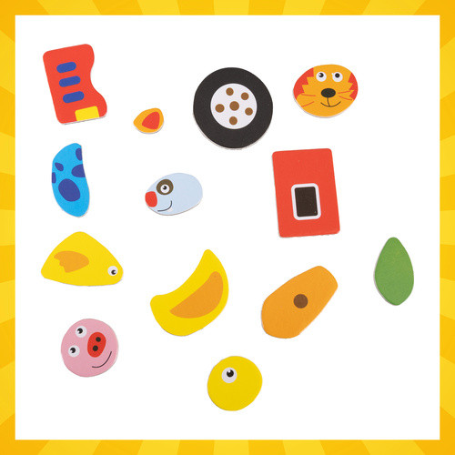 Kruzzel kétoldalas oktatótábla, mágneses és krétás felület 