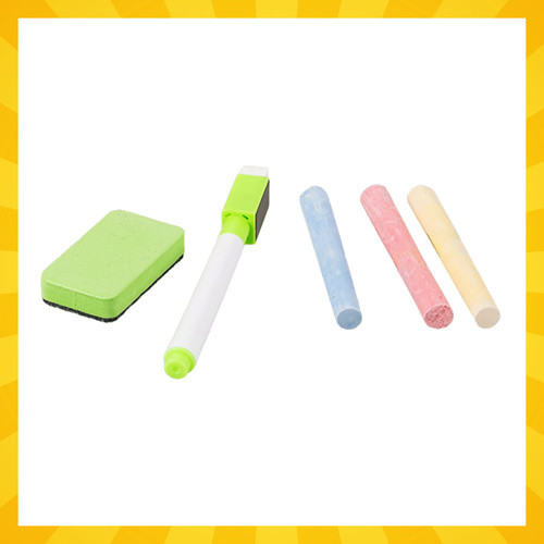 Kruzzel kétoldalas oktatótábla, mágneses és krétás felület 