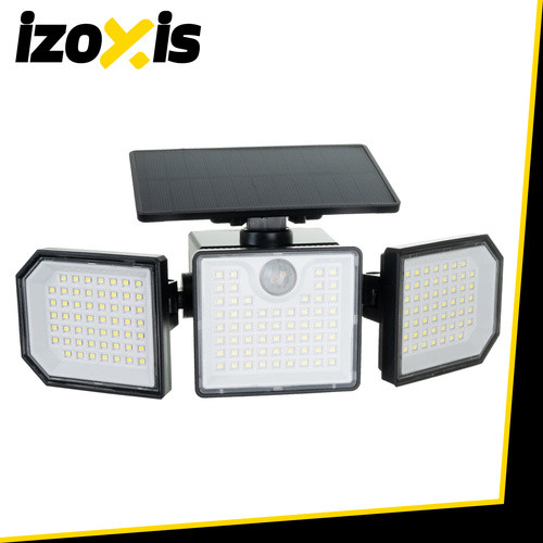 Izoxis napelemes kültéri lámpa, 167 LED, 500 lumen, mozgásérzékelős 