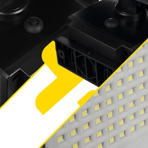 Izoxis napelemes kültéri lámpa, 167 LED, 500 lumen, mozgásérzékelős 