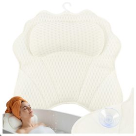  Ruhhy ergonomikus fürdőpárna kádba, tapadókorongos rögzítés 