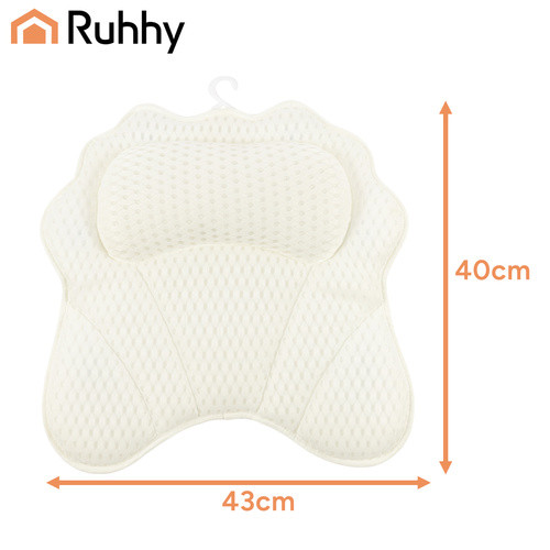 Ruhhy ergonomikus fürdőpárna kádba, tapadókorongos rögzítés 