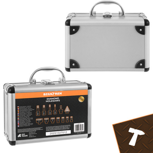 Professzionális 13 darabos Bigstren 27012 gyémánt koronafúró készlet 