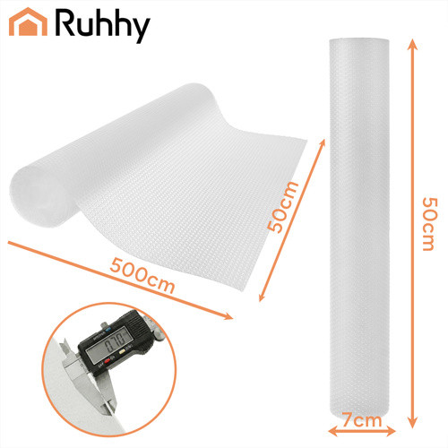 Ruhhy csúszásgátló szőnyeg, 500x50 cm, fehér, méretre vágható 