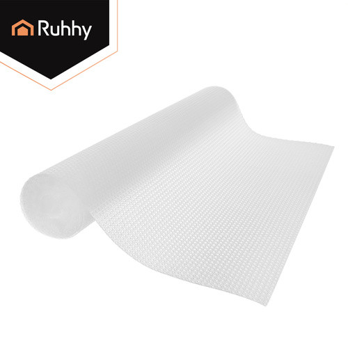 Ruhhy csúszásgátló szőnyeg, 500x50 cm, fehér, méretre vágható 