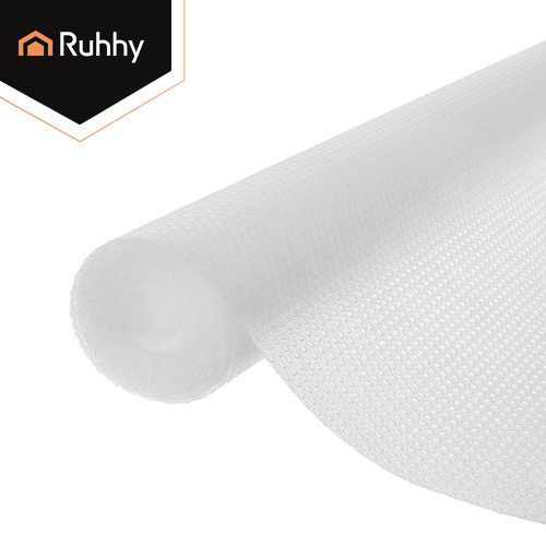 Ruhhy csúszásgátló szőnyeg, 500x50 cm, fehér, méretre vágható 