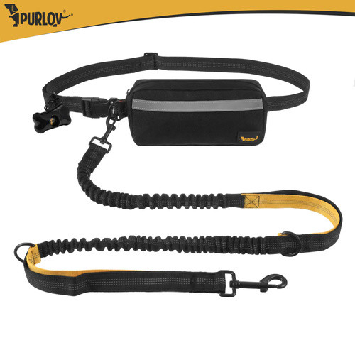 Purlov deréköv pórázzal, futáshoz és túrázáshoz, állítható 