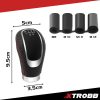 Xtrobb univerzális váltógomb 5/6 sebesség, bőr, adapterek: m8, m10, m12