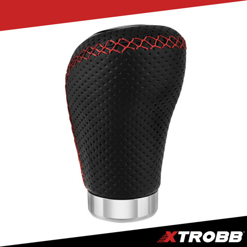 Xtrobb univerzális váltógomb 5/6 sebesség, bőr, adapterek: m8, m10, m12
