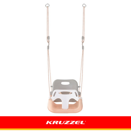 Kruzzel 3 az 1-ben szürke-bézs gyermekhinta