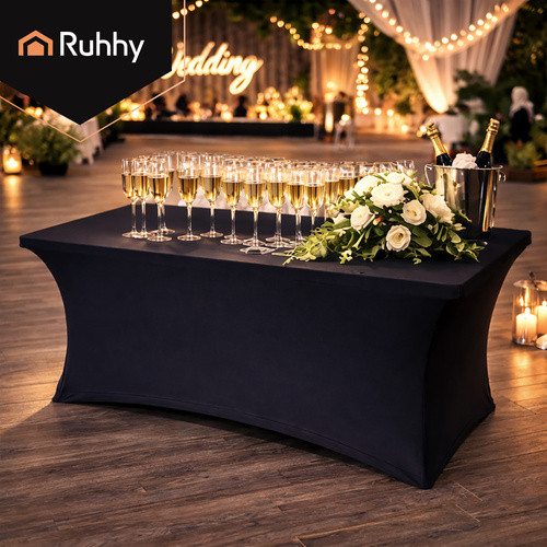 Precíz illeszkedésű bankett asztalhuzat 183x75x75cm