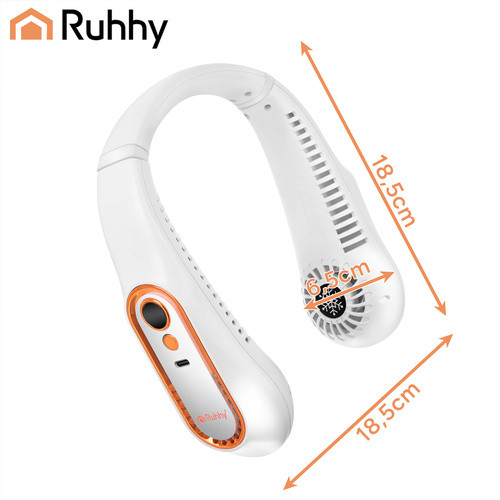 Kéz nélküli, újratölthető nyakventilátor 3 sebességfokozattal