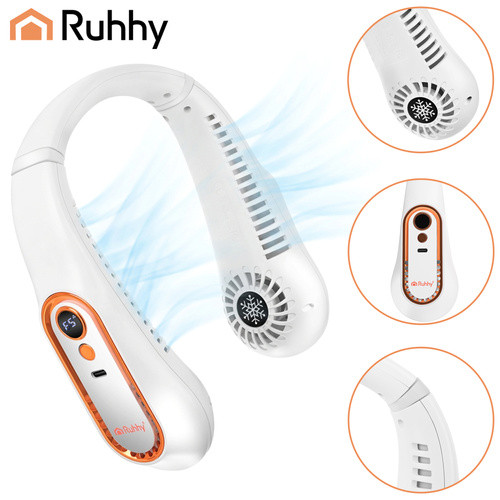 Kéz nélküli, újratölthető nyakventilátor 3 sebességfokozattal