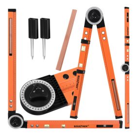   Profi Mérő-Jelölő Derékszög – Stabil fém, jól olvasható skála