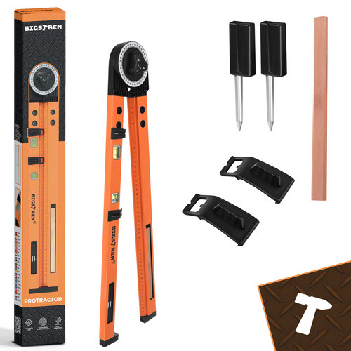 Profi Mérő-Jelölő Derékszög – Stabil fém, jól olvasható skála