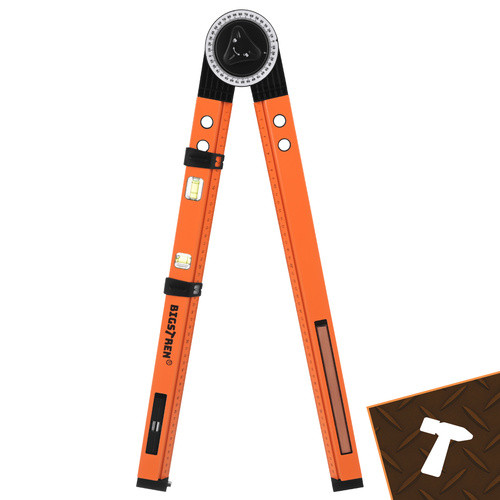 Profi Mérő-Jelölő Derékszög – Stabil fém, jól olvasható skála