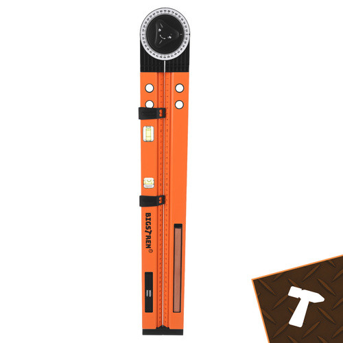 Profi Mérő-Jelölő Derékszög – Stabil fém, jól olvasható skála