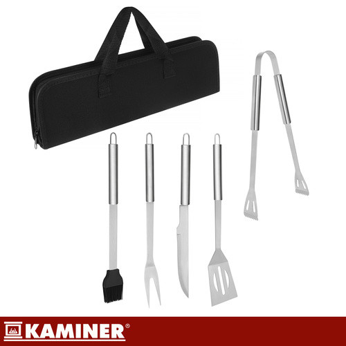 Kaminer 27182 grill szett 5 részes | kényelmes, minden grillhez