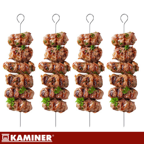 Kaminer 9 részes grillkészlet: komplett a kényelmes sütéshez