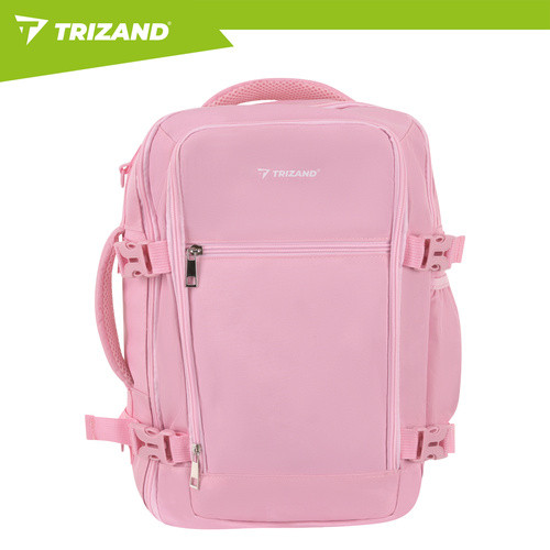 Trizand rózsaszín hátizsák 40x25x20 cm, kompakt, sokoldalú