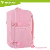 Trizand rózsaszín hátizsák 40x25x20 cm, kompakt, sokoldalú