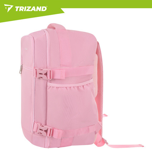 Trizand rózsaszín hátizsák 40x25x20 cm, kompakt, sokoldalú