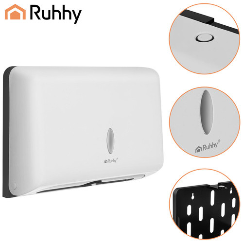 Ruhhy fehér higiénikus, takarékos papírtörlő adagoló