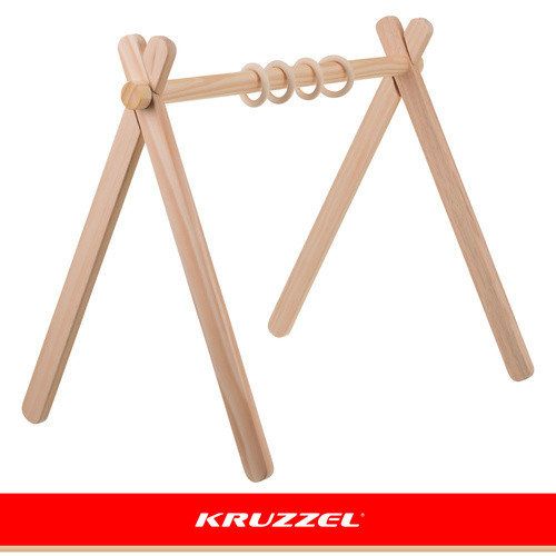 Kruzzel Fa Készségfejlesztő Állvány, biztonságos és tartós