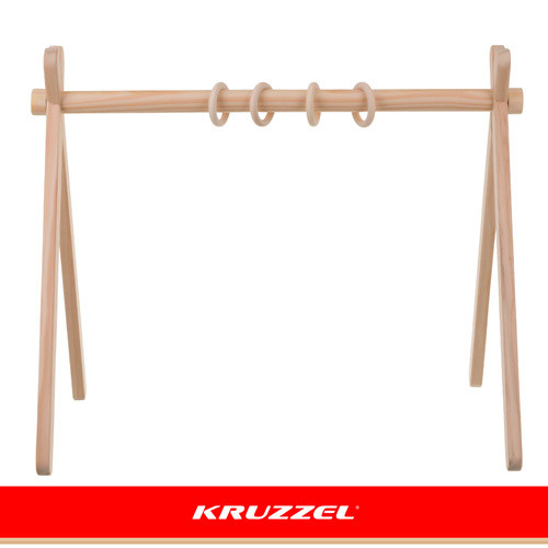 Kruzzel Fa Készségfejlesztő Állvány, biztonságos és tartós