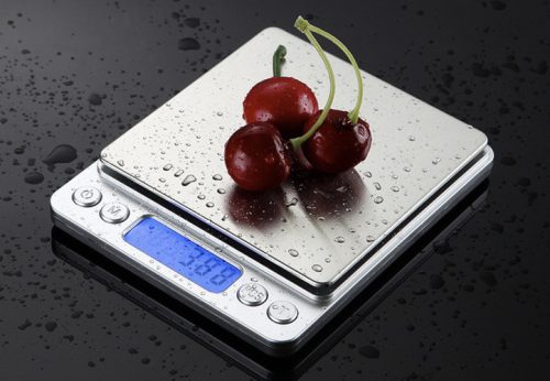 Konyhai mérleg Ruhhy precíziós - 500g/0,01g, digitális