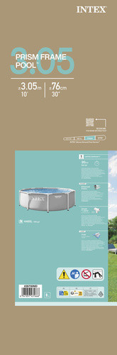 INTEX kerti fémvázas medence – stabil, családi, könnyű szerelés