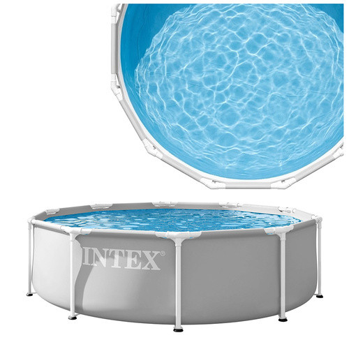 INTEX kerti fémvázas medence – stabil, családi, könnyű szerelés