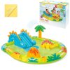 Dínós kerti mini aquapark csúszdával – 249x191x109 cm