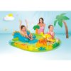 Dínós kerti mini aquapark csúszdával – 249x191x109 cm
