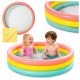 Intex 57412NP gyermekmedence - biztonságos, puha falú, 85x85x23 cm, kék