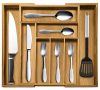 Ruhhy bambusz fiókrendező, kihúzható, 6-8 rekesszel – 33,5-50 cm széles