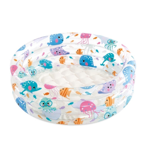 Intex 57106NP felfújható gyermekmedence, 61x22 cm, 28 l – tengeri állatokkal