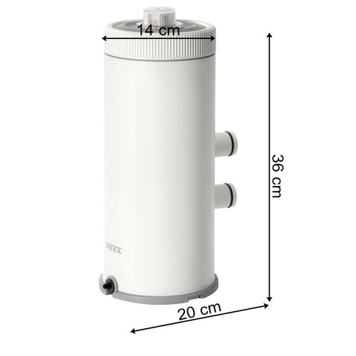 Intex 26638NP szűrőpumpa 3785 l/h, A típusú szűrővel, 21100 l-es medencékhez