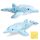 Intex delfin felfújható matrac, 175x66 cm, 2 fogantyúval – Vízparti élmény