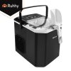 Ruhhy fekete jégkockakészítő 1.2L, 12 kg/nap kapacitás, 6-13 perc alatt jég