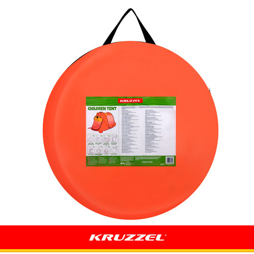 Kruzzel mackó strand sátor gyerekeknek, 180x95x82 cm, önfelállító