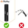 Ruhhy 27312 elektromos bornyitó szett, USB-C töltés, 30 palack/töltés