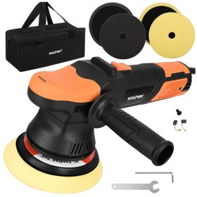   Bigstren 900W dual action polírozógép, 125/150 mm tárcsa, fordulatszám szabályzás
