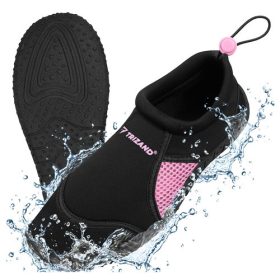   Trizand fekete-pink vízi cipő 36-os méretben, 5 mm-es csúszásmentes talppal