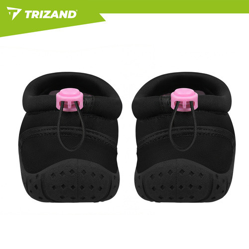 Trizand fekete-pink vízi cipő 36-os méretben, 5 mm-es csúszásmentes talppal