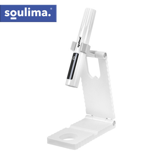 Soulima MINI 3W UV LED lámpa tartóval, USB-C töltéssel és LCD kijelzővel